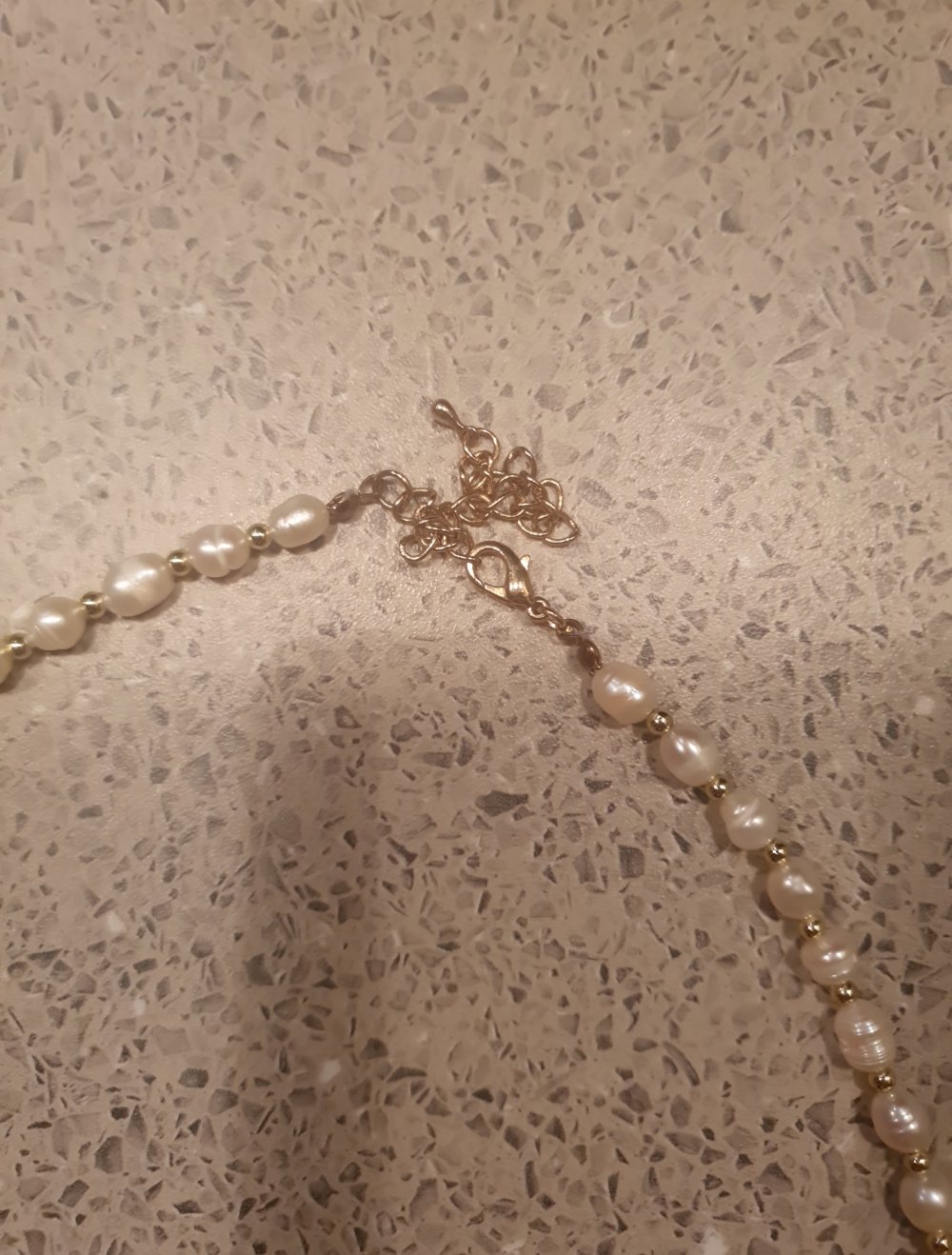 Süsswasserperlen Kette set