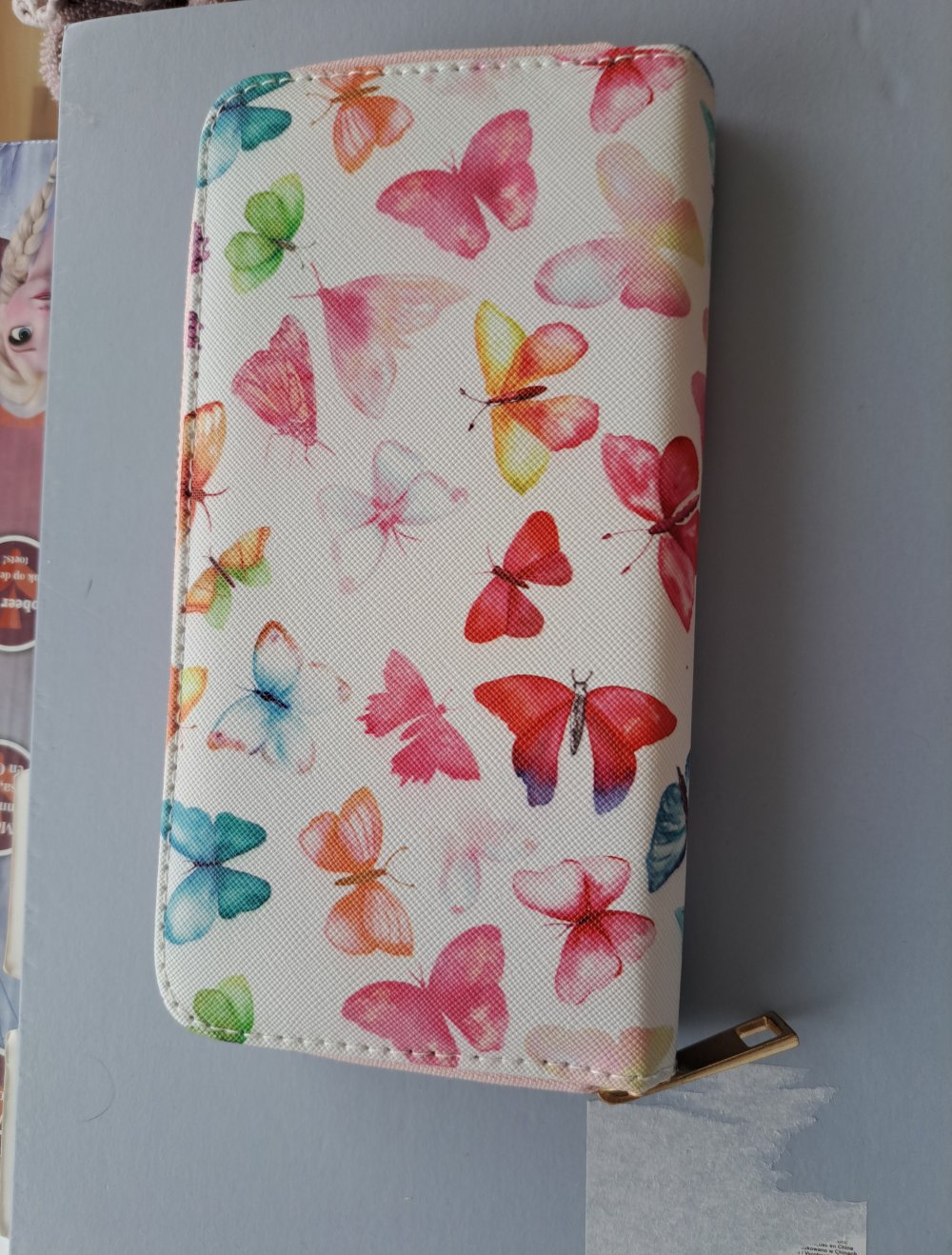 portmonee mit schmetterlinge