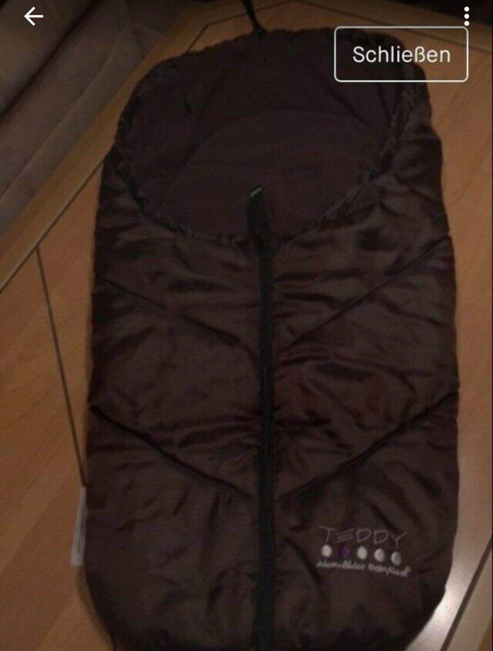 Fußsack für Babyschale