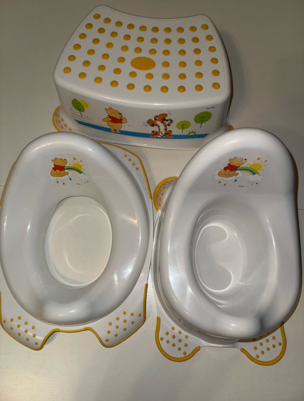Baby Set Winnie Puh Töpfchen Tritt
