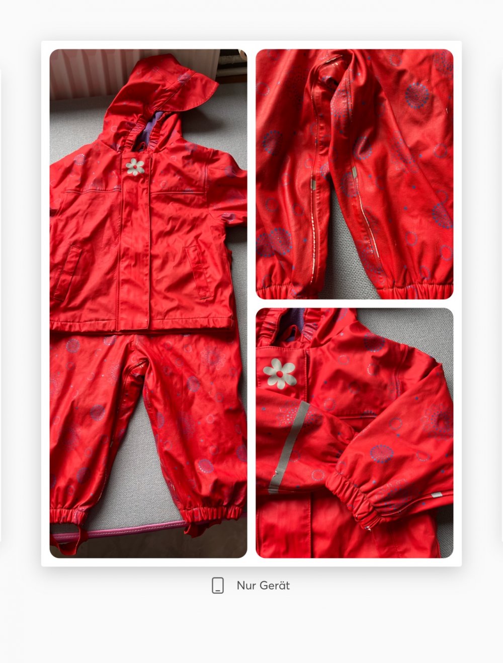 2 teiliger matschanzug