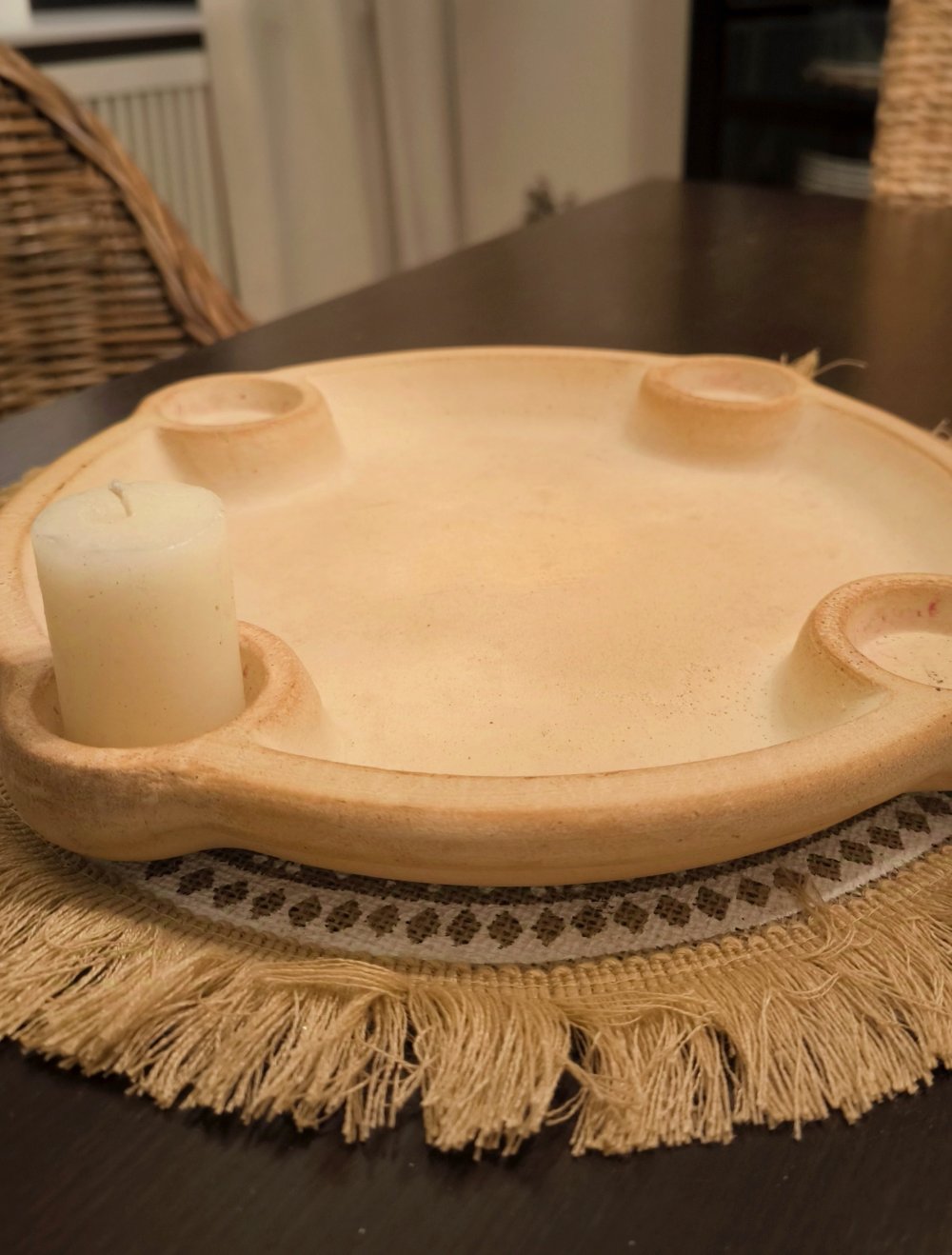 Kerzenschale Terracotta (neu)