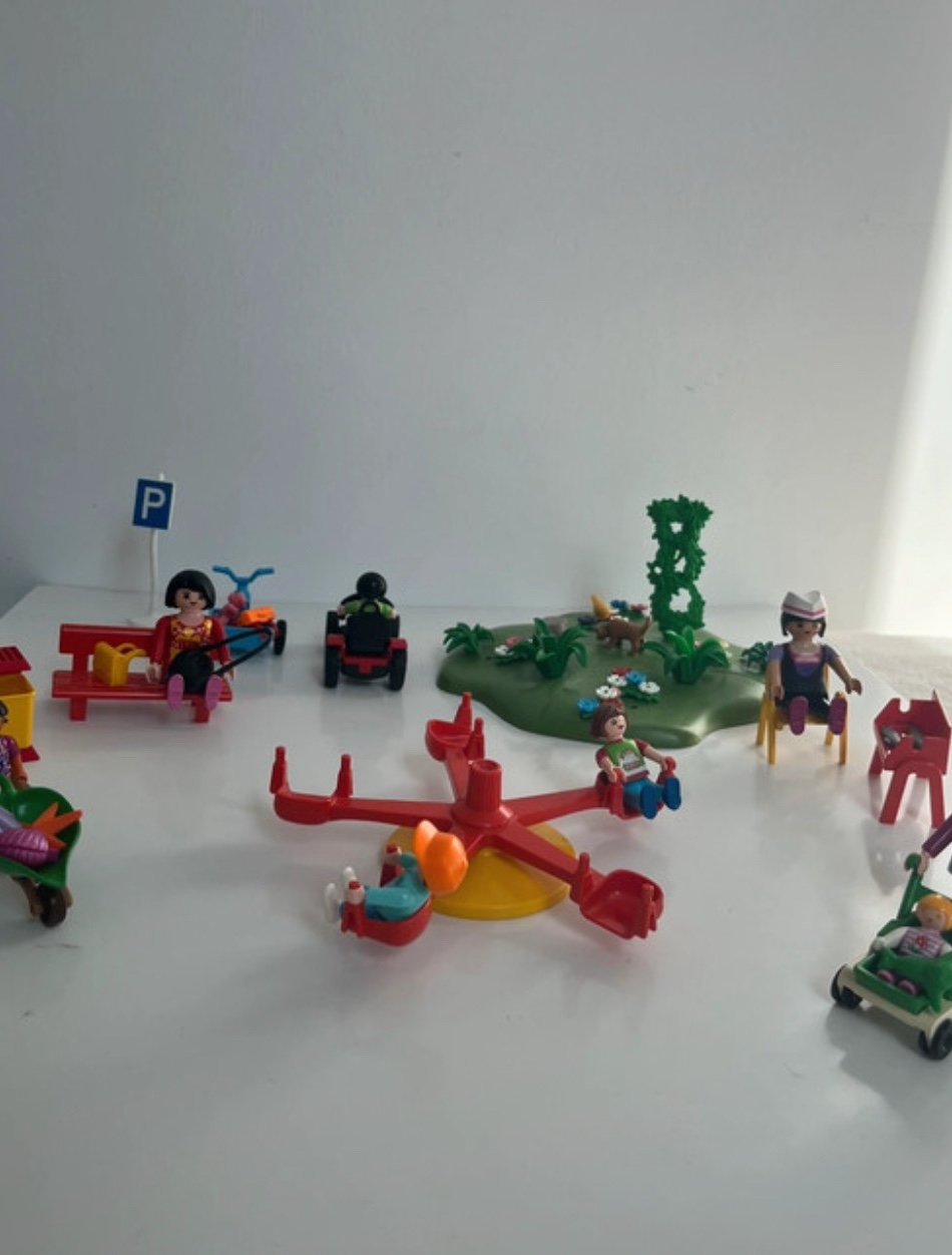 Playmobil 3416 + weitere Sets Spielplatz Park alt
