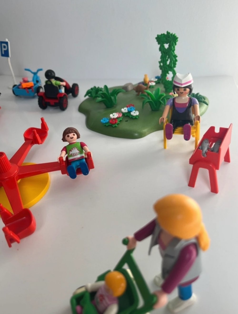 Playmobil 3416 + weitere Sets Spielplatz Park alt