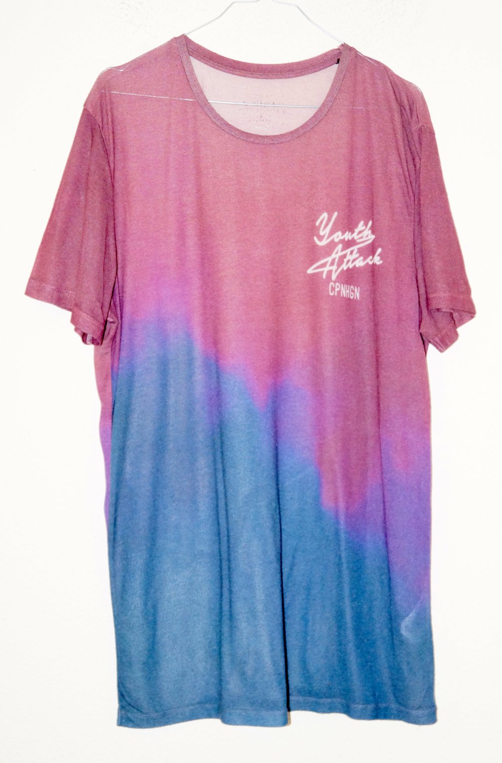 bordeaux blaues T-Shirt Gr.L Jack & Jones