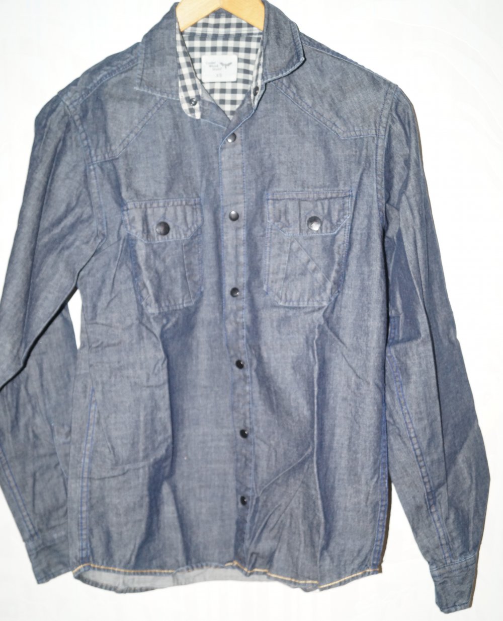 blaues Hemd Gr.XS Dedar Wood State