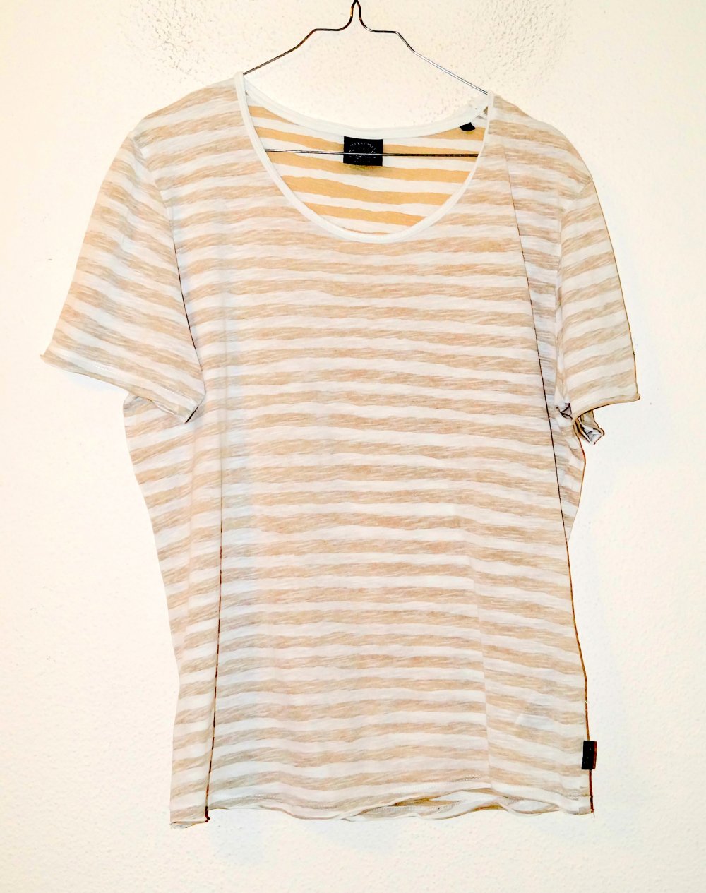 hellbraun gestreiftes T-Shirt Gr.S Jack & Jones