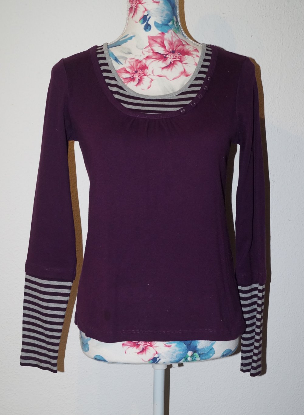 leichter lila Pullover Gr.S