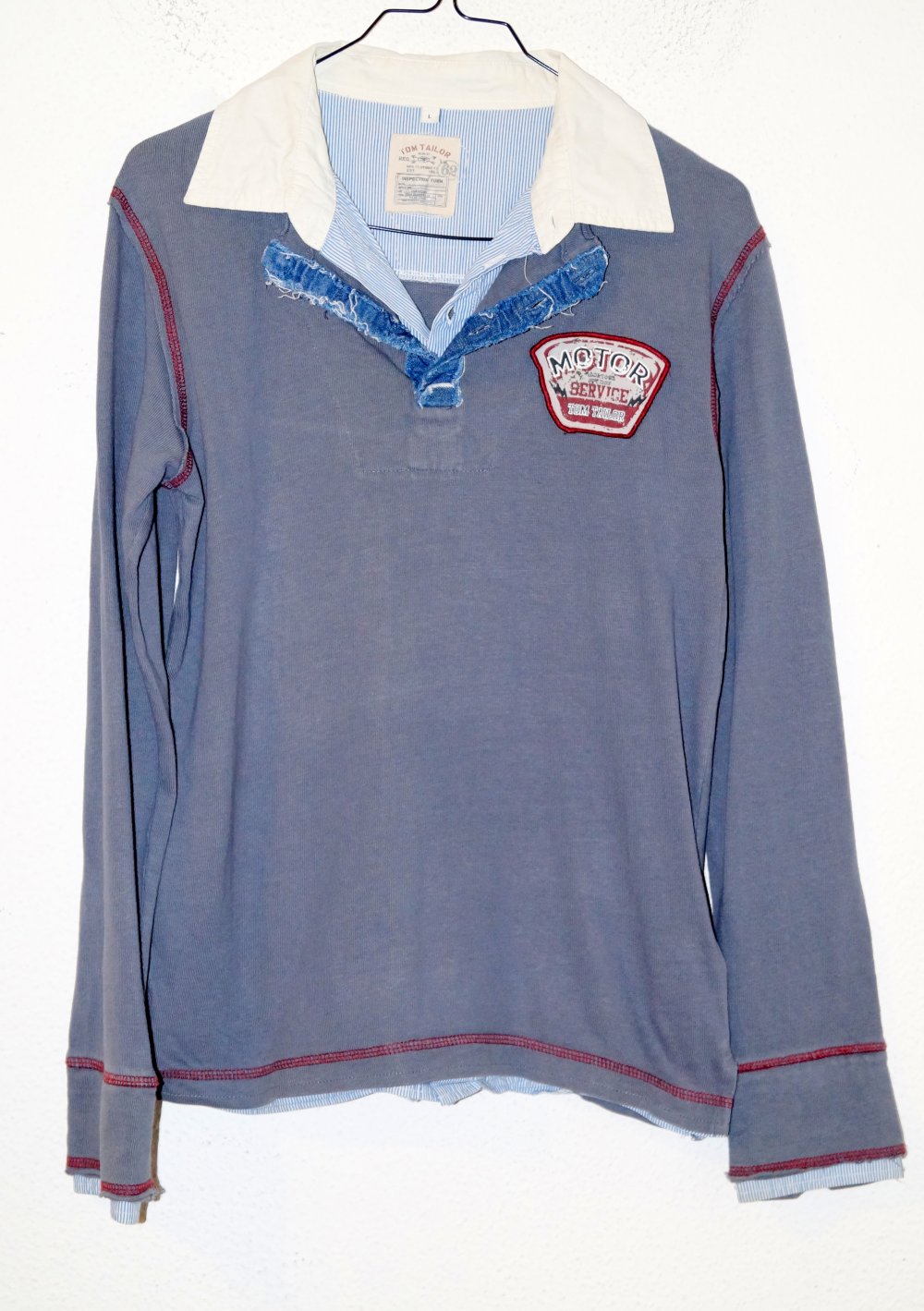 graues Shirt Gr.L Tom Tailor