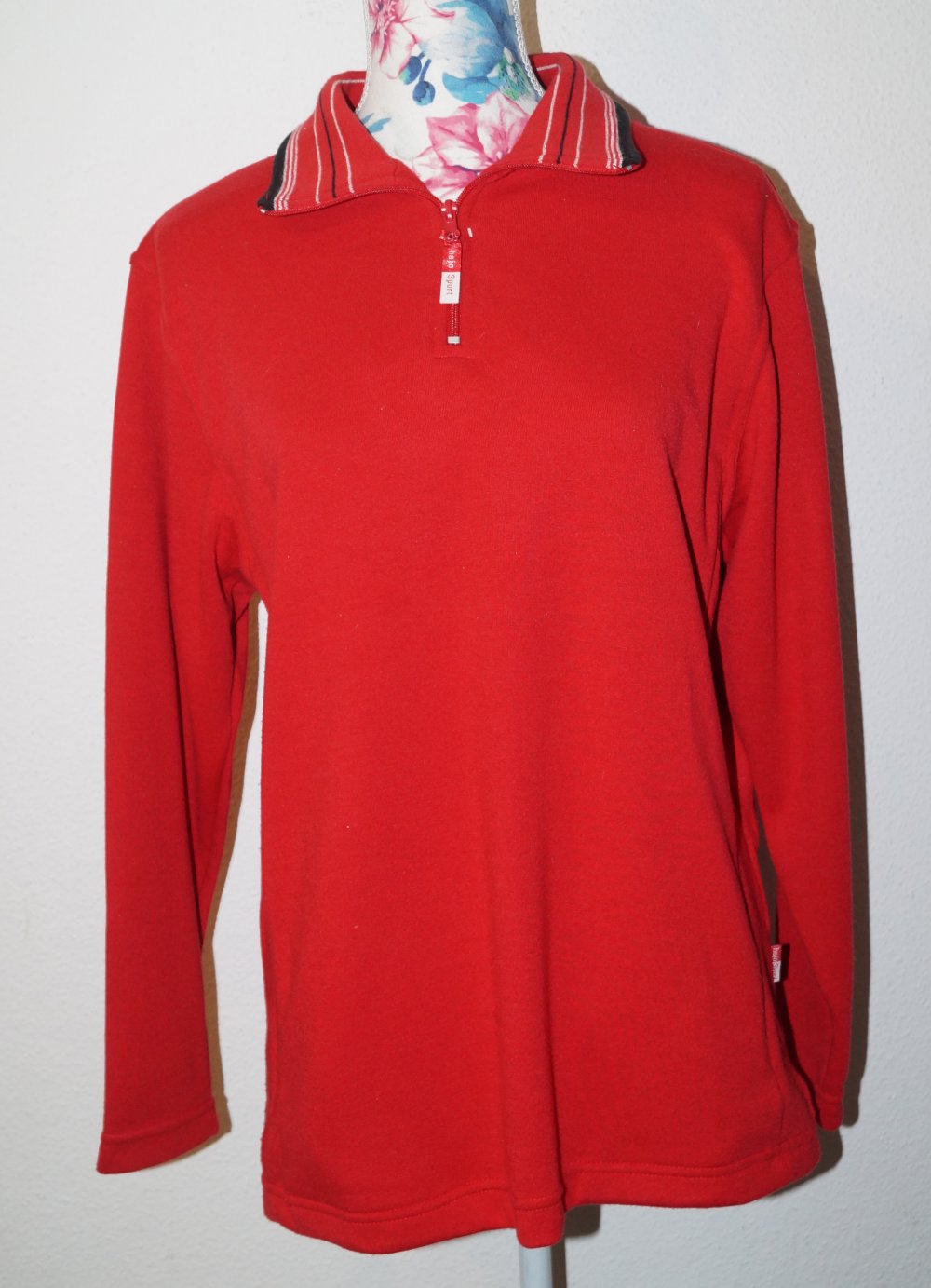 roter Pullover Gr.S hajo Sport