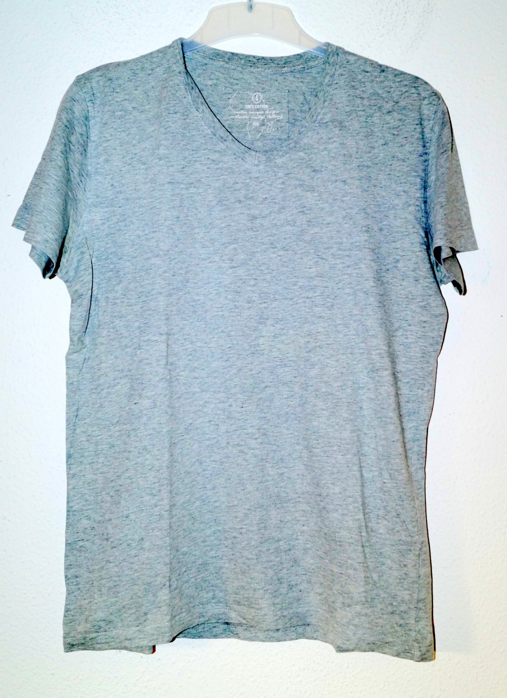 graues T-Shirt Gr.S Fox