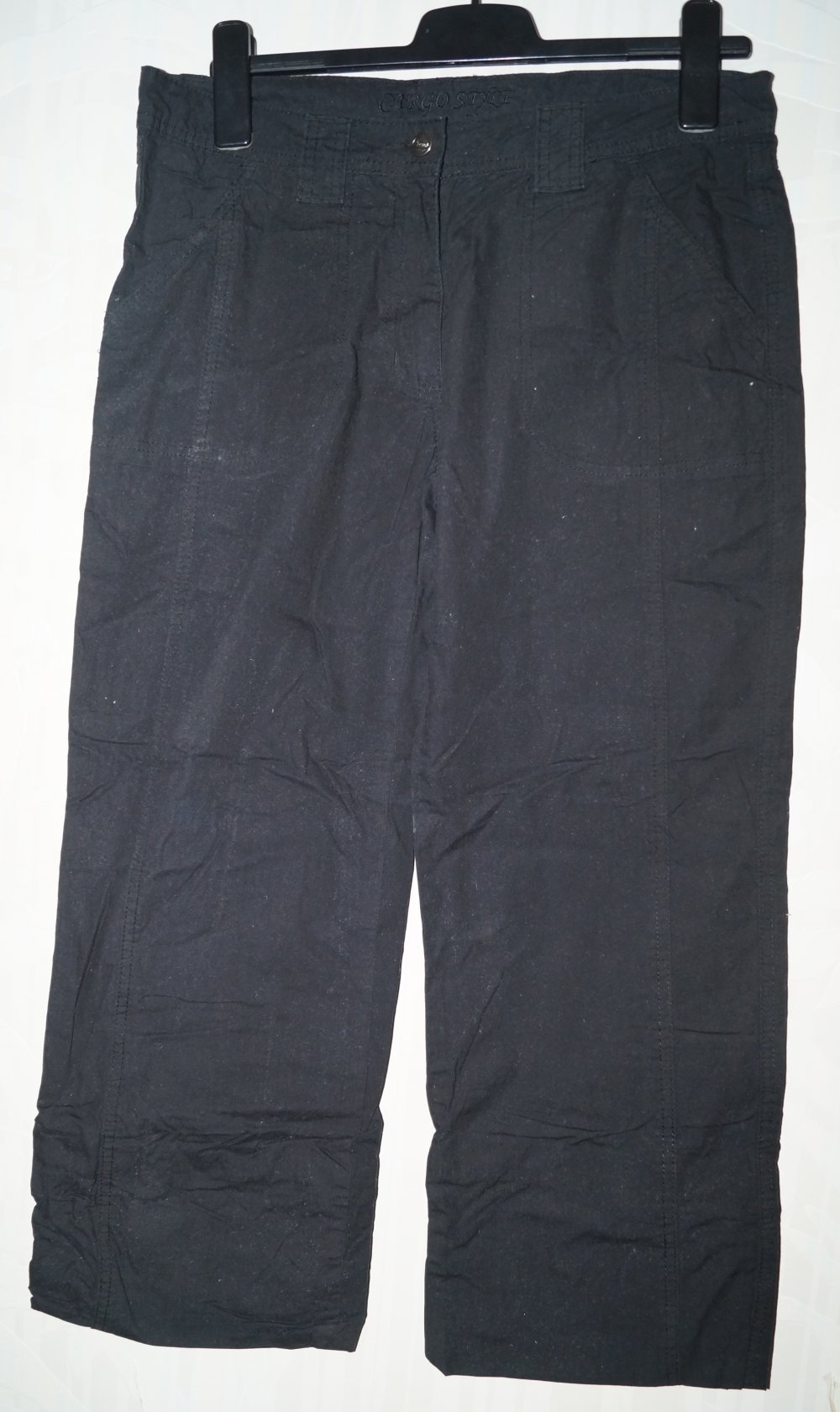 schwarze 3/4 Hose Gr.40 Benotti