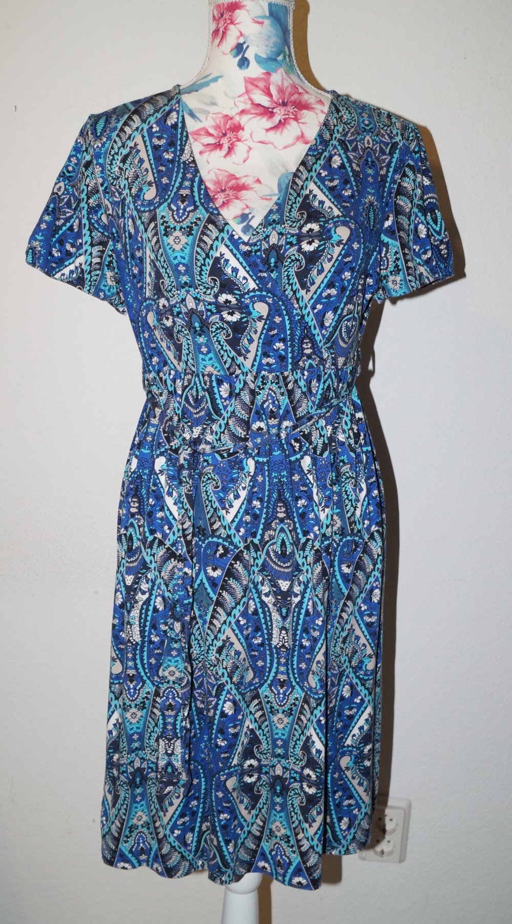 blaues Kleid Gr.40 Street One