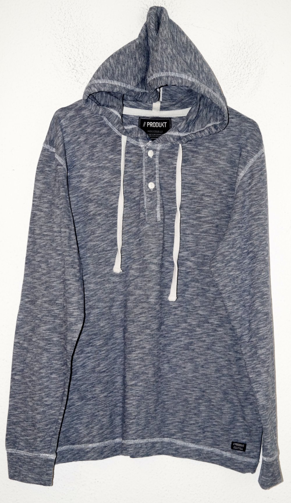 blau eliertes Kapuzenshirt Gr.L Produkt