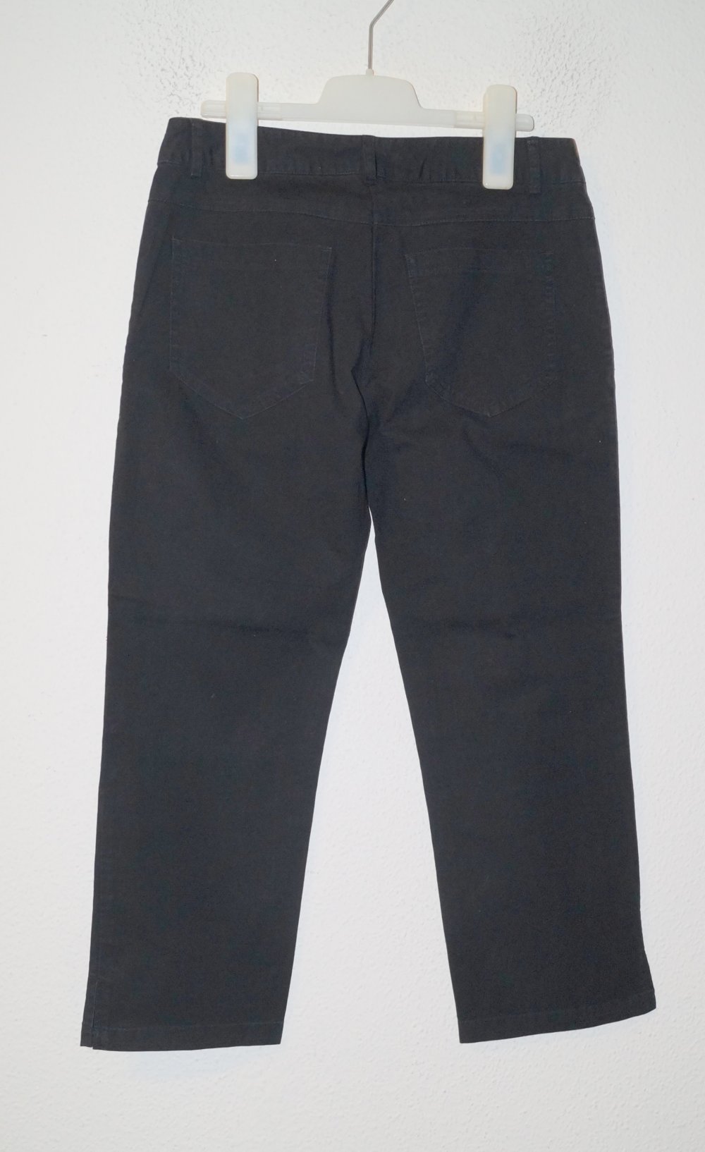 schwarze 3/4 Strechjeans Gr.36 H&M