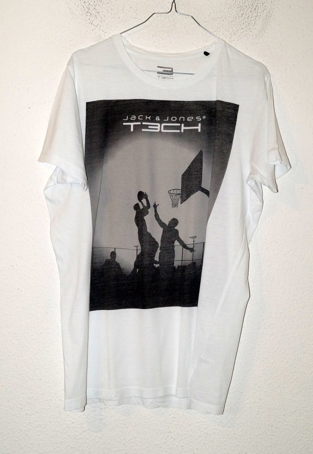 weißes T-Shirt Gr.M Jack & Jones