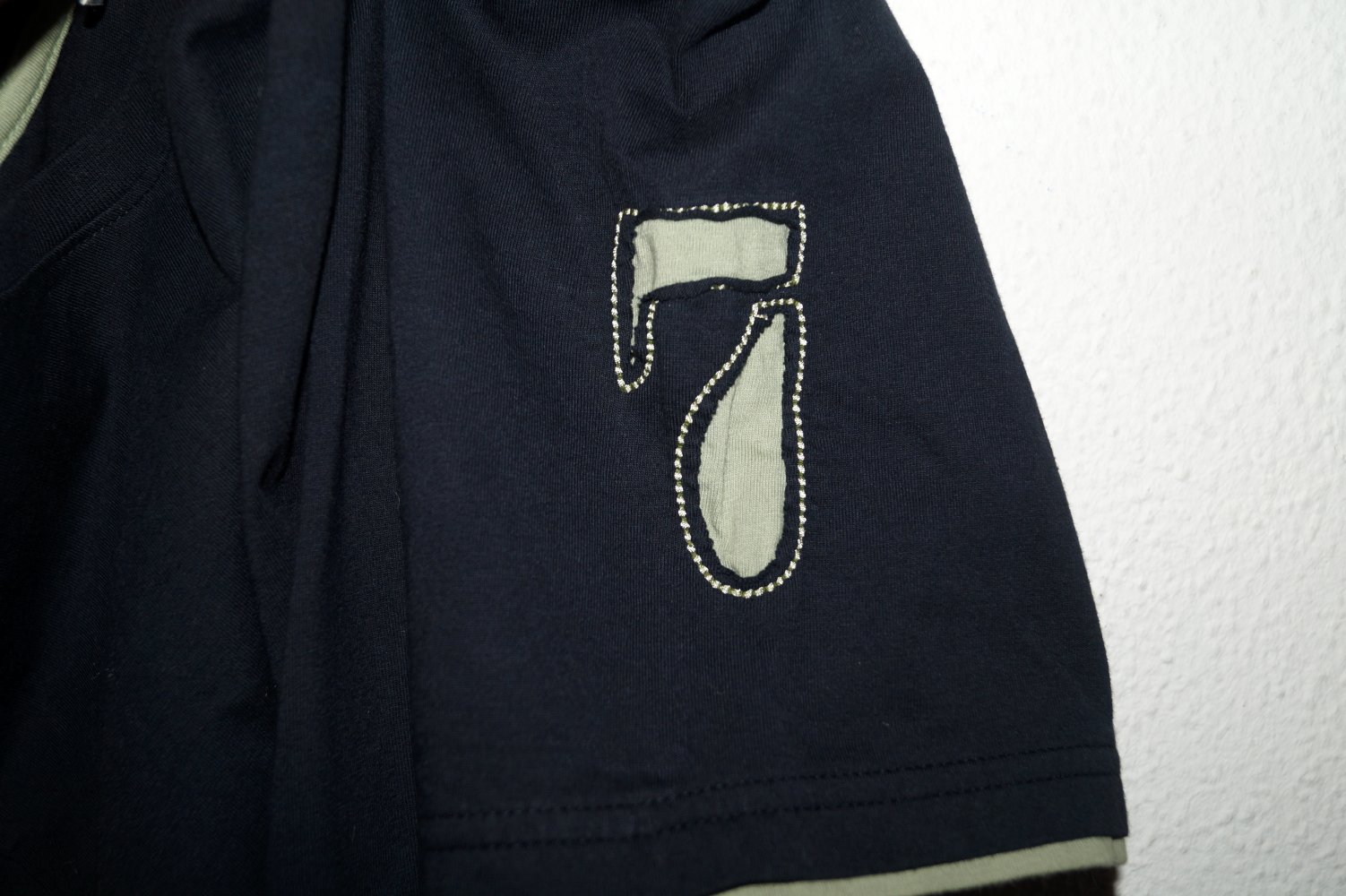 dunkelblaues T-Shirt Gr.M TCM