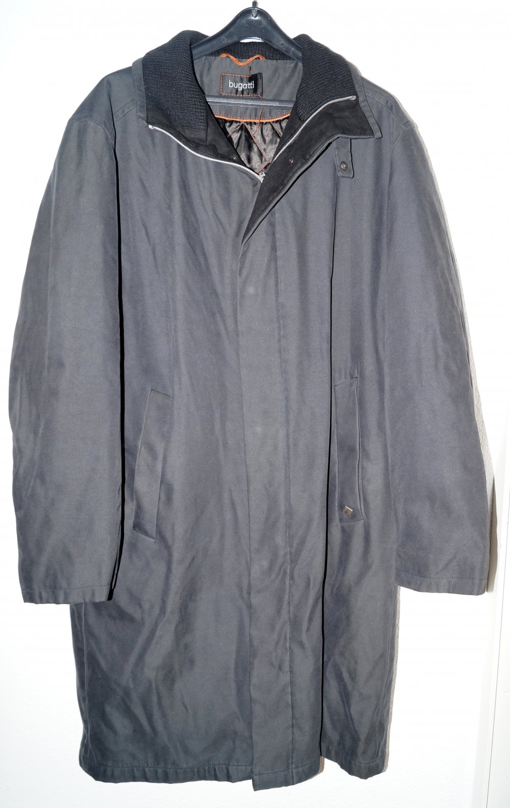 schwarzer Wintermantel Gr.52 Bugatti
