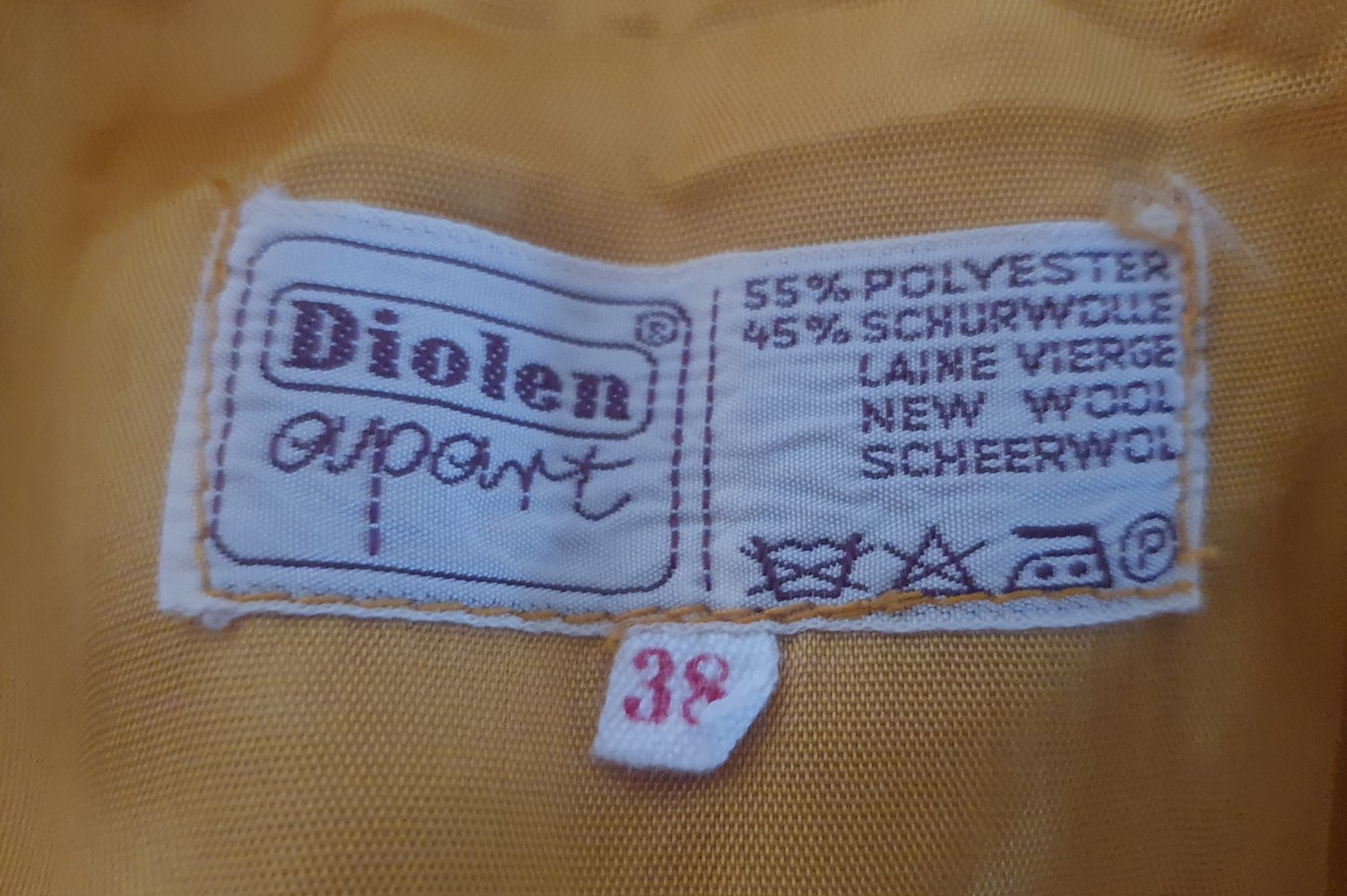 Vintage Rock Original Diolen 