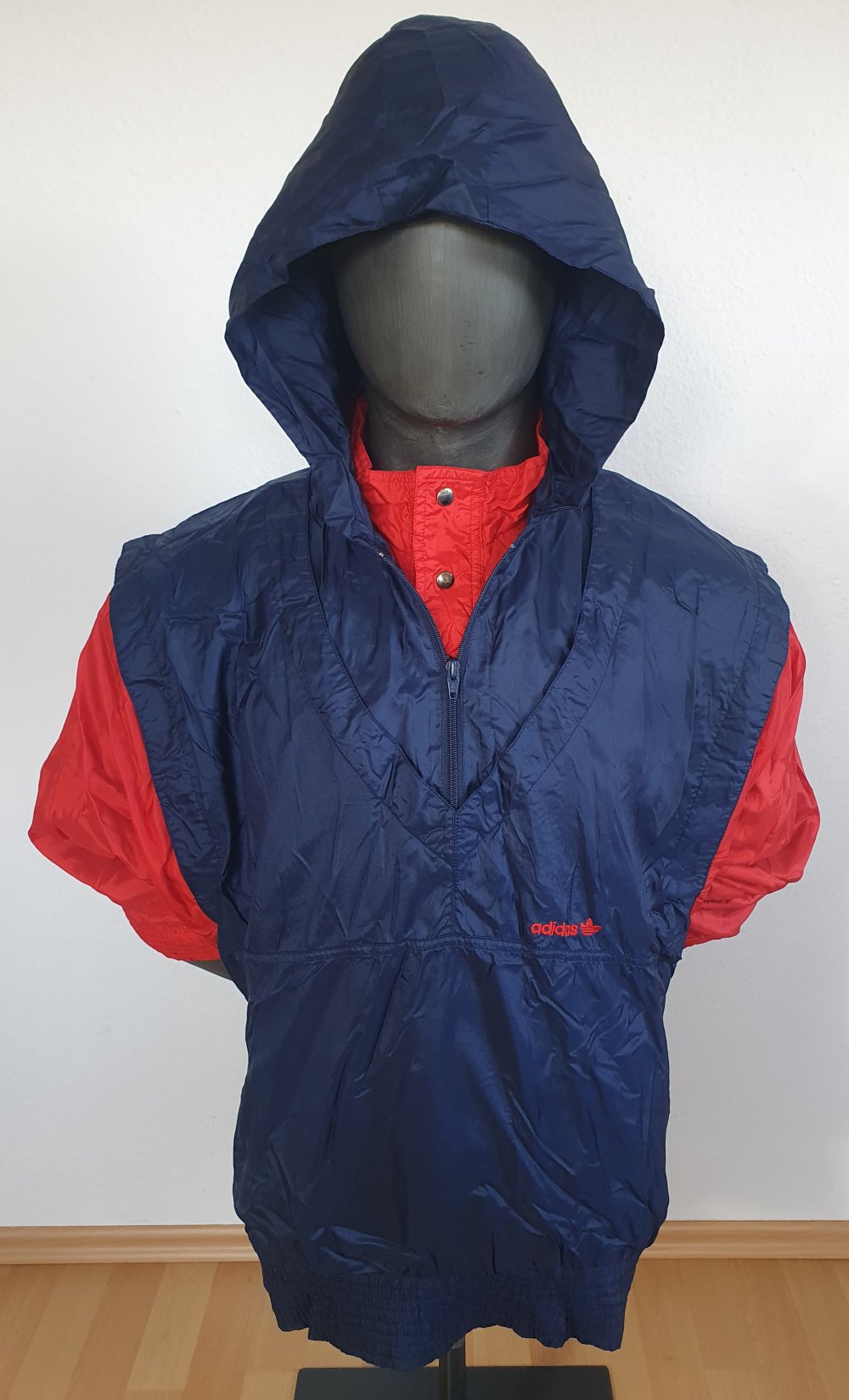 Original Adidas 90er Jahre Vintage Anorak
