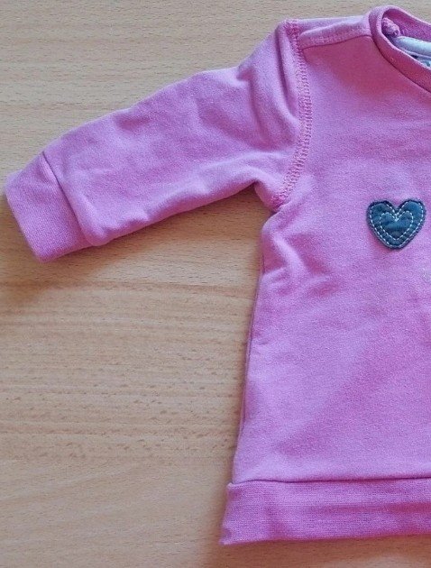 Süßer Pullover Größe 56 von Feetje rosa Herzen Mädchen Babygirl