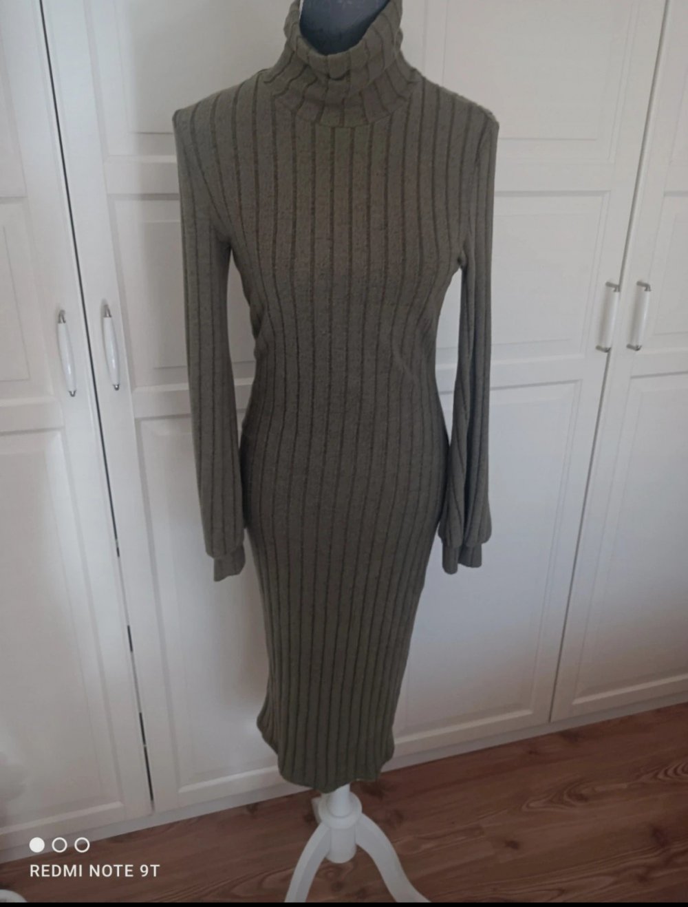 Warmes Strickkleid in gr S/M