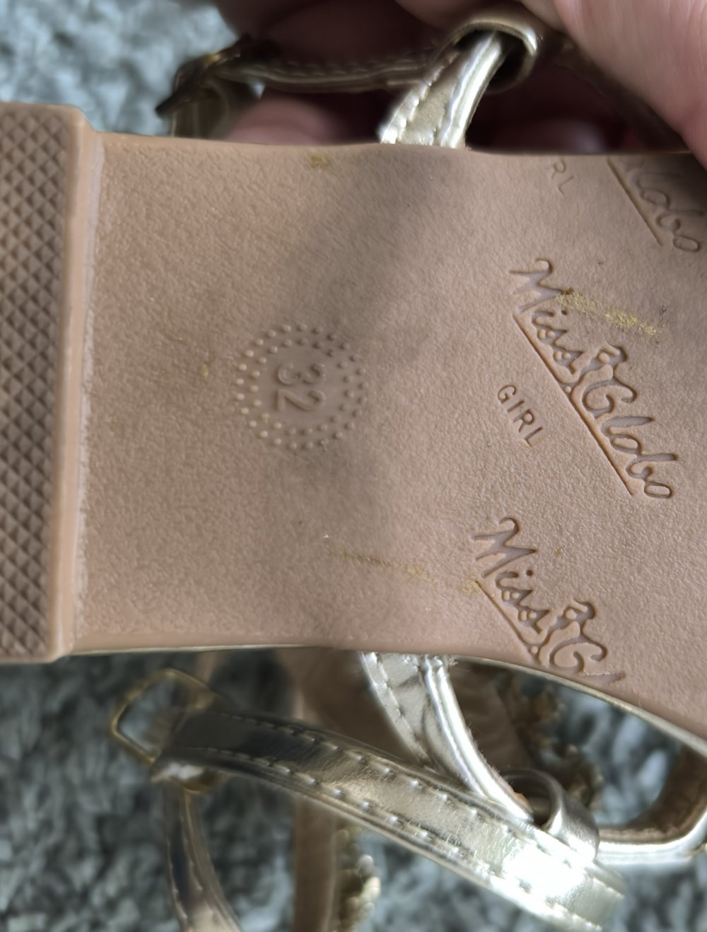 Super schöne Italienische Sandalen mit Strasstein gr 32