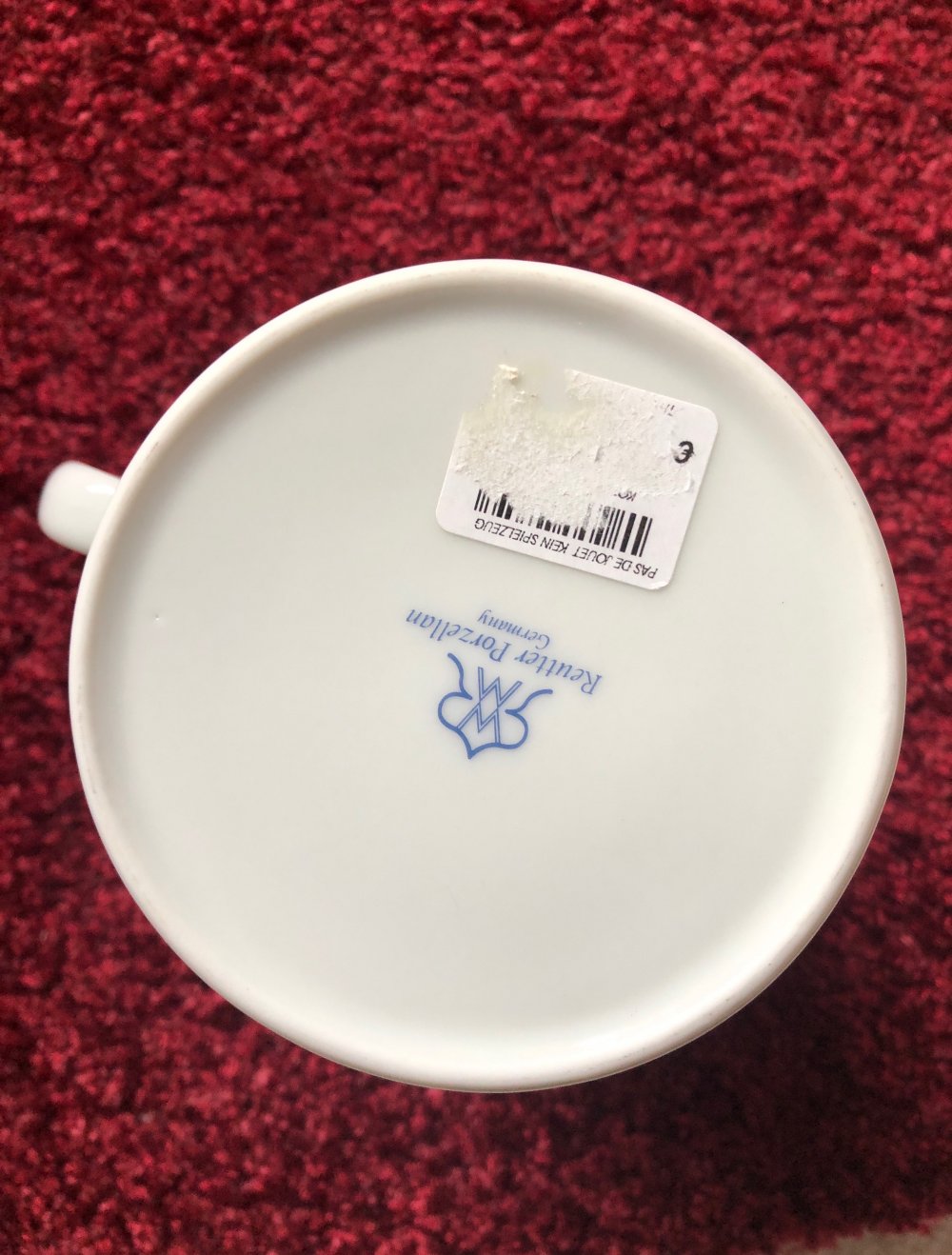 Reutter Porzellan “Schöner Brunnen Nürnberg“ Tasse