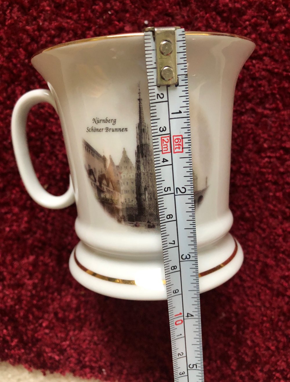 Reutter Porzellan “Schöner Brunnen Nürnberg“ Tasse