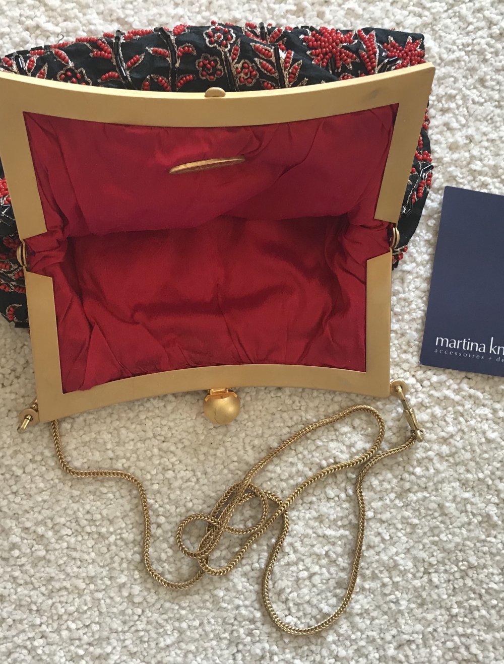 Abend Tasche Marke Martina Knauf