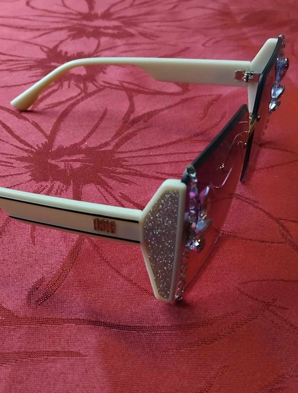 Damen Sonnenbrille  mit strassteine  dekoriert