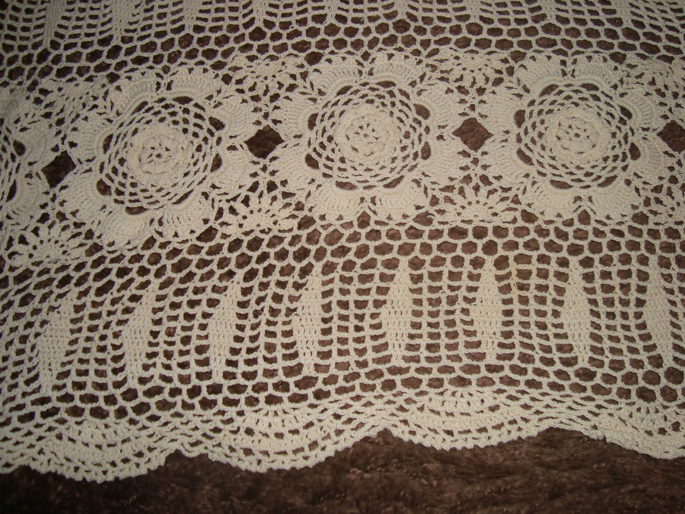 Häkeldecke-Echte Handarbeit ein Unikat