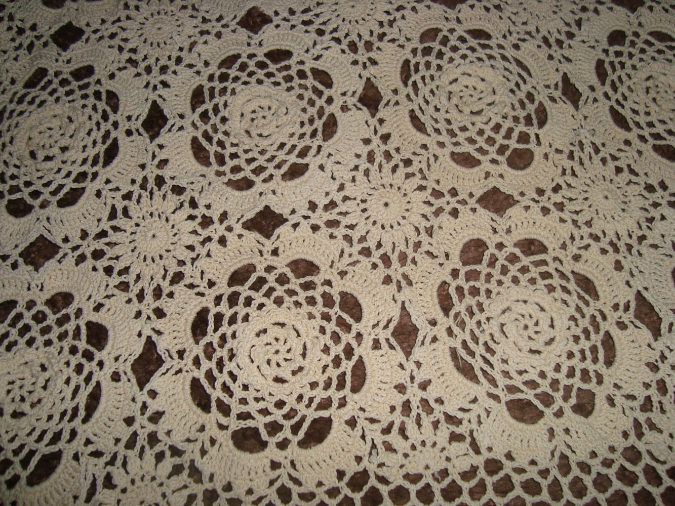 Häkeldecke-Echte Handarbeit ein Unikat