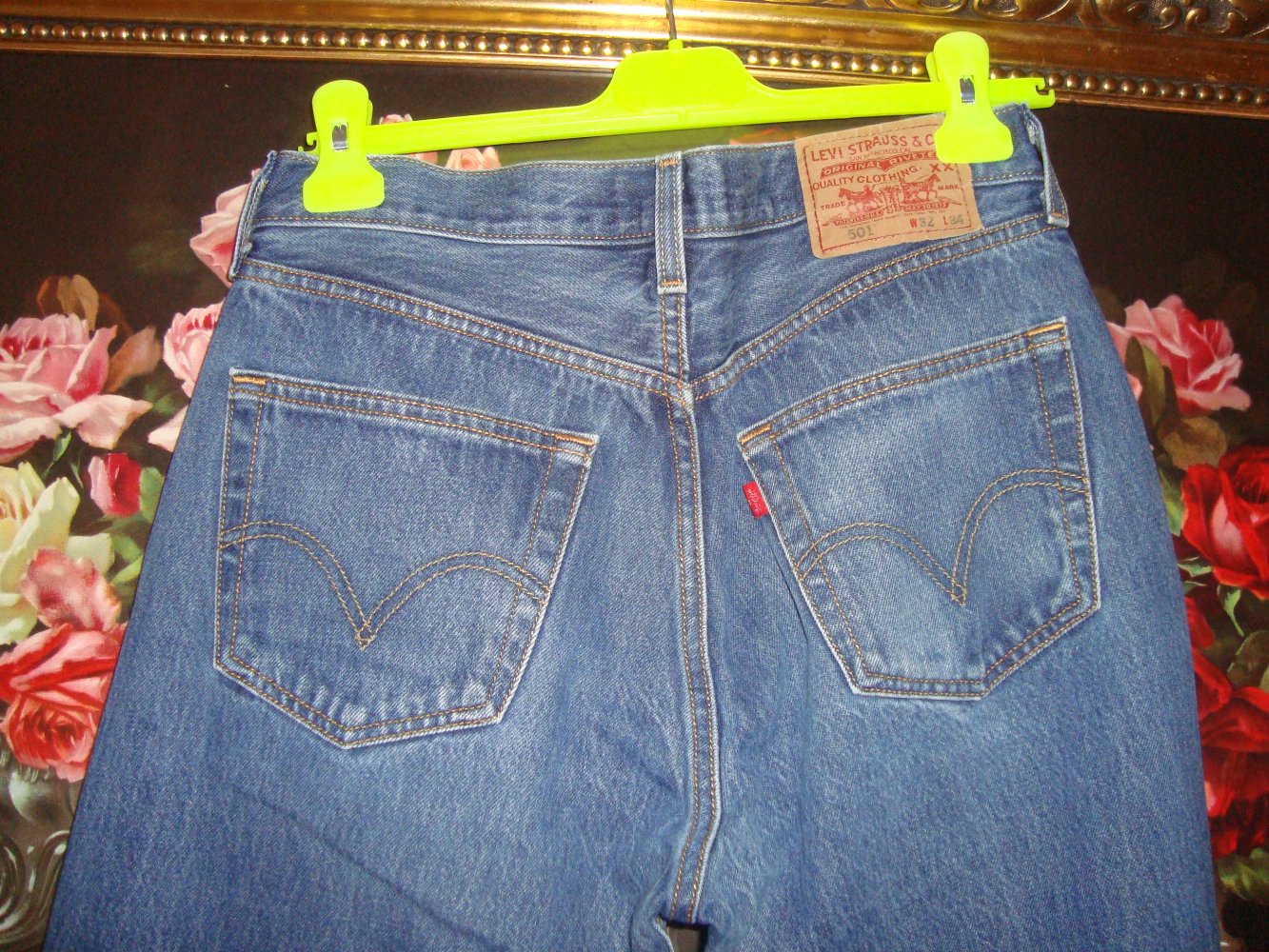 Vintage High Waist Jeans Levis 501