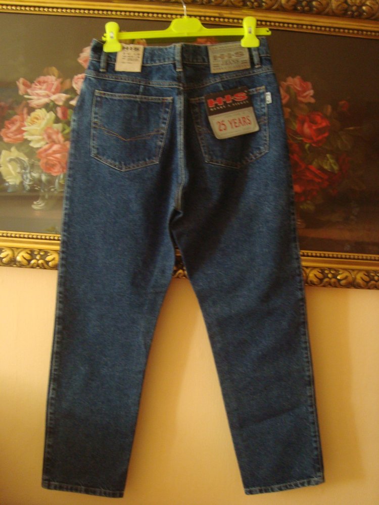Vintage High Waist Jeans von His