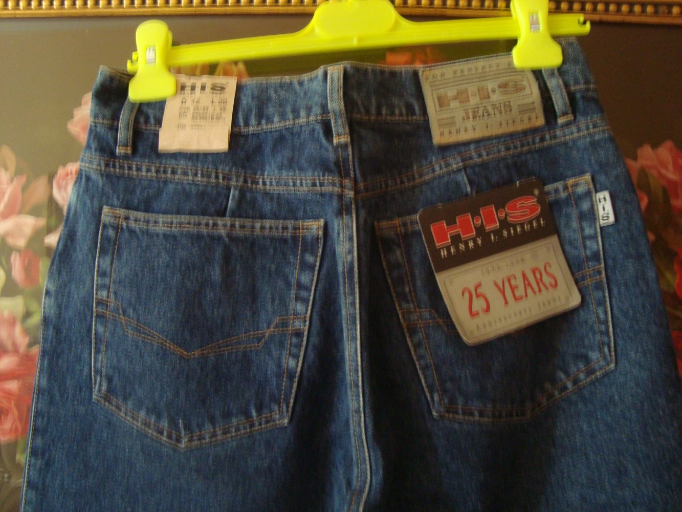 Vintage High Waist Jeans von His