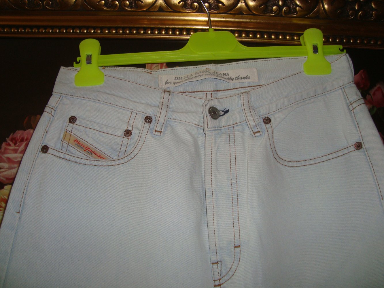 Vintage Diesel Cochice 575 Stone Karottenhose Italien 90er Jahre