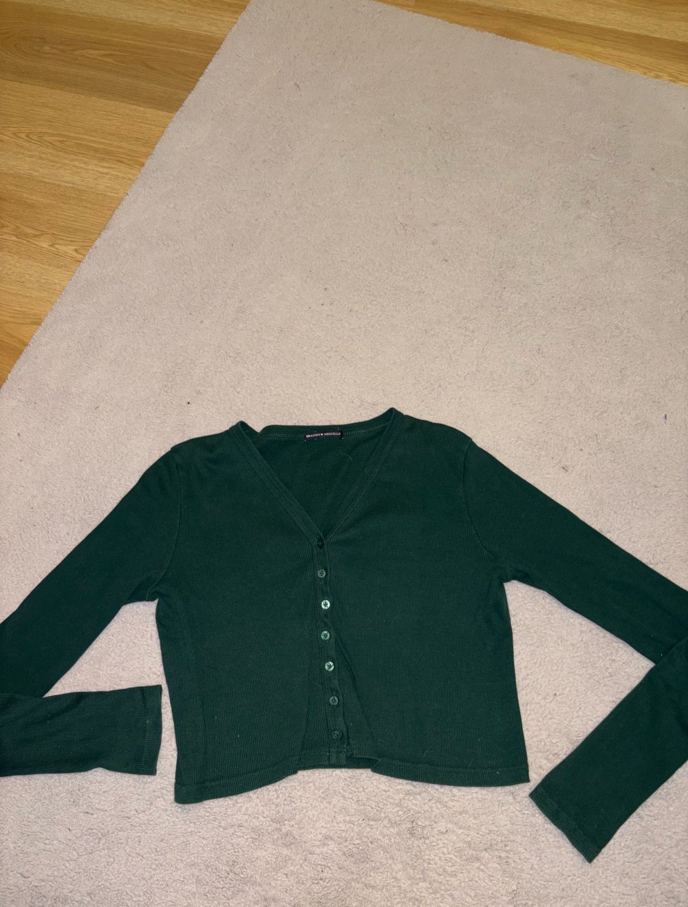 Jacke Cardigan von Brandy Melville M 38 grün