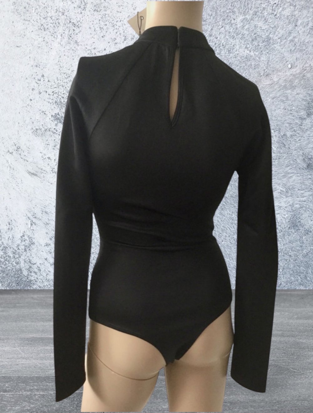 LAVISH ALICE Damen Sexy Bodysuit in Schwarz Gr.XS Neu mit Etikett