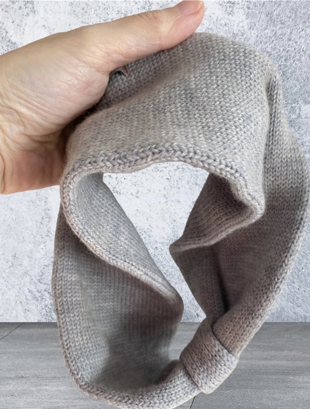 Anna Field  Wool-Stirnband Ohrenwärmer Ohrenschützer aus 100% Wolle in Grau One Size Neu!