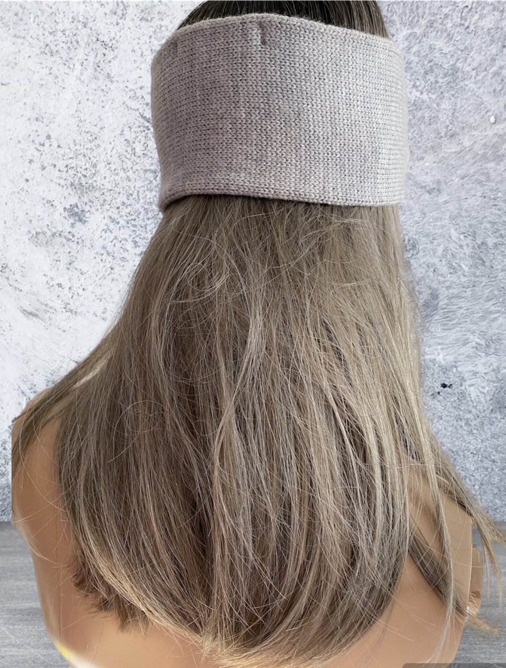 Anna Field  Wool-Stirnband Ohrenwärmer Ohrenschützer aus 100% Wolle in Grau One Size Neu!