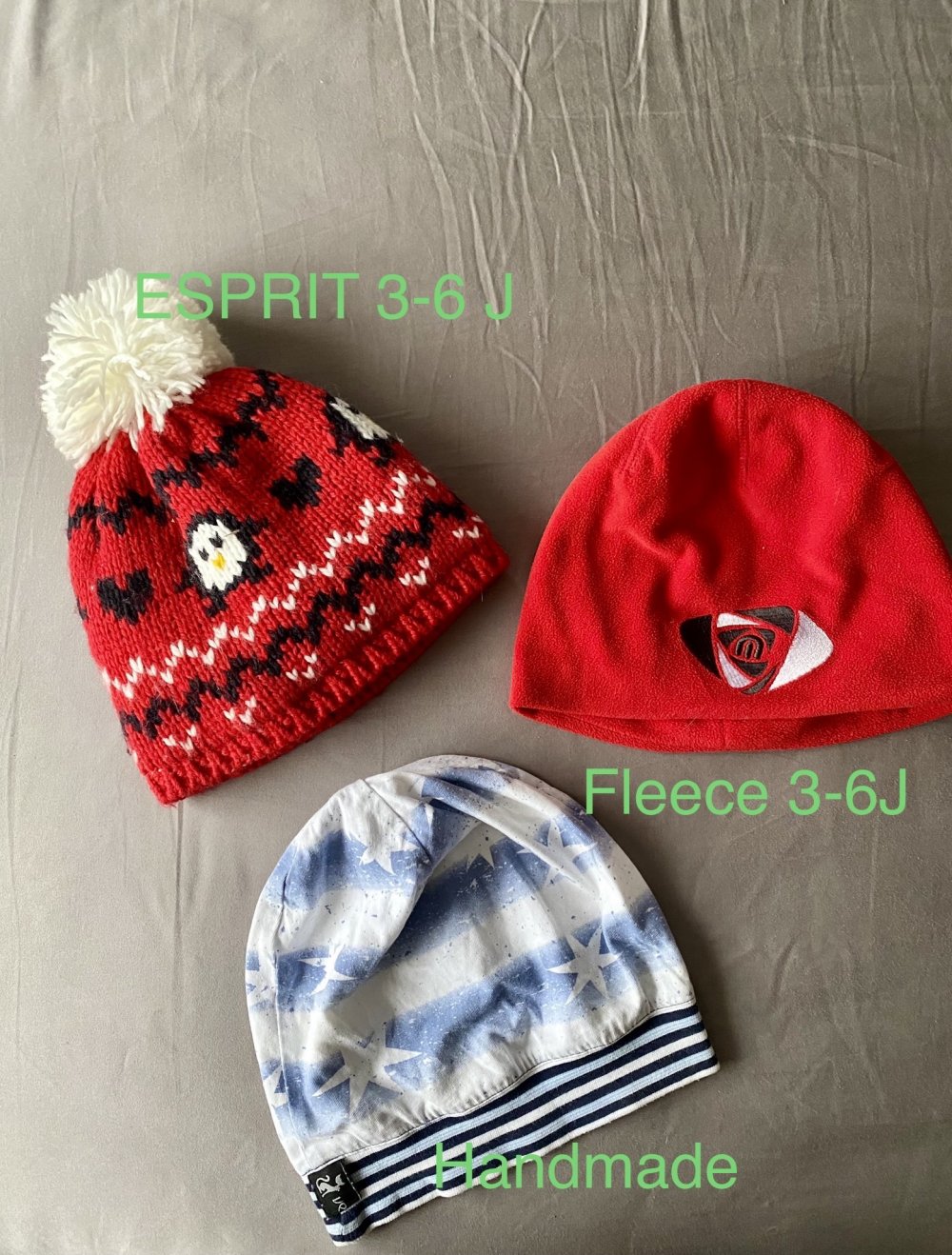 Kinder Mütze Strickmütze Unisex Gr.3-6 J Neuwertig!