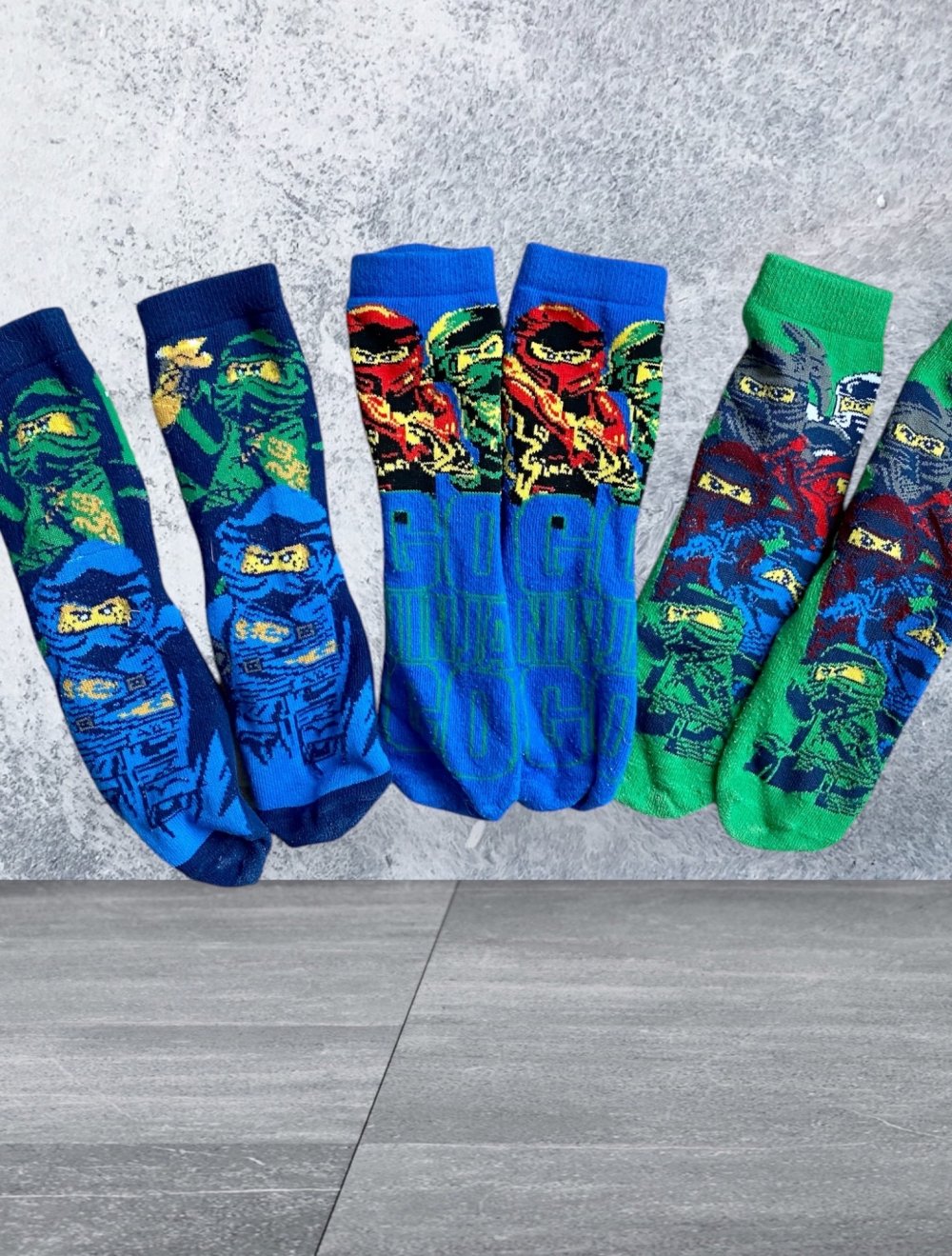 LEGO Ninja 3 Pack Kinder Jungen Socken Gr.28/32