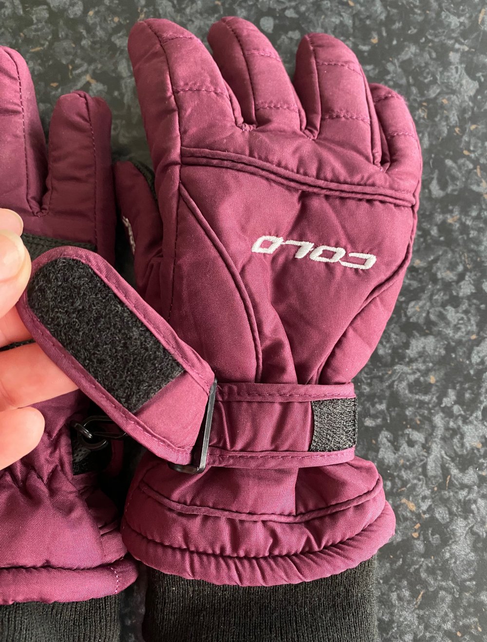 COLD Kinder Jungen Waterproof Handschuhe Gr.7-10 J