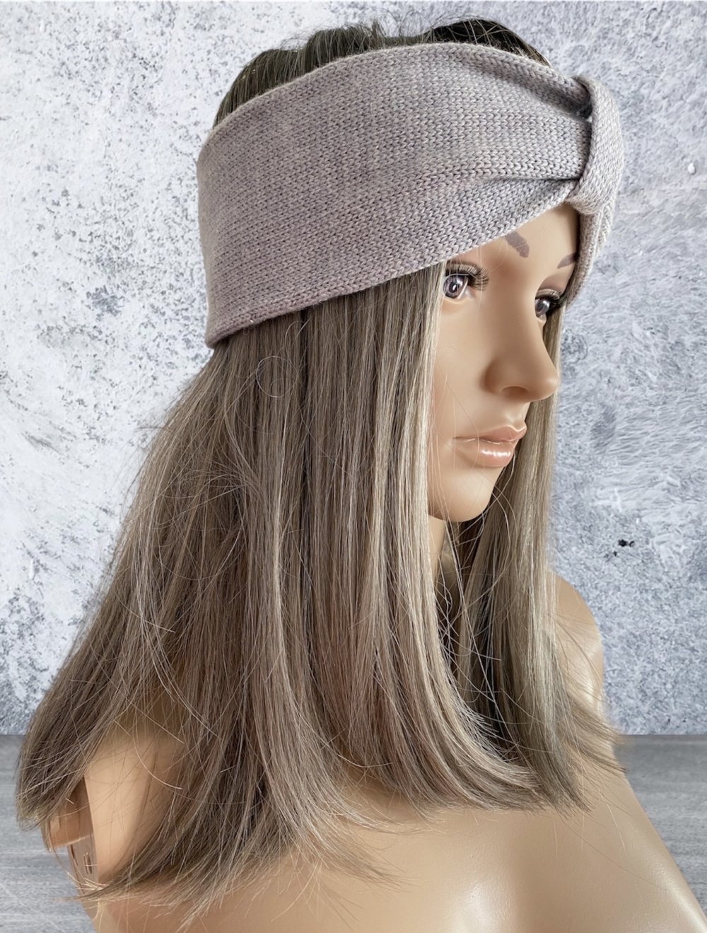 Anna Field  Wool-Stirnband Ohrenwärmer Ohrenschützer aus 100% Wolle in Grau One Size Neu!