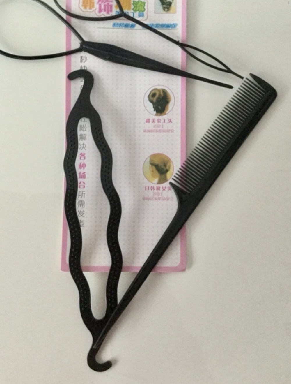 Haar Zubehör Styling Set 4 Pcs Neu!