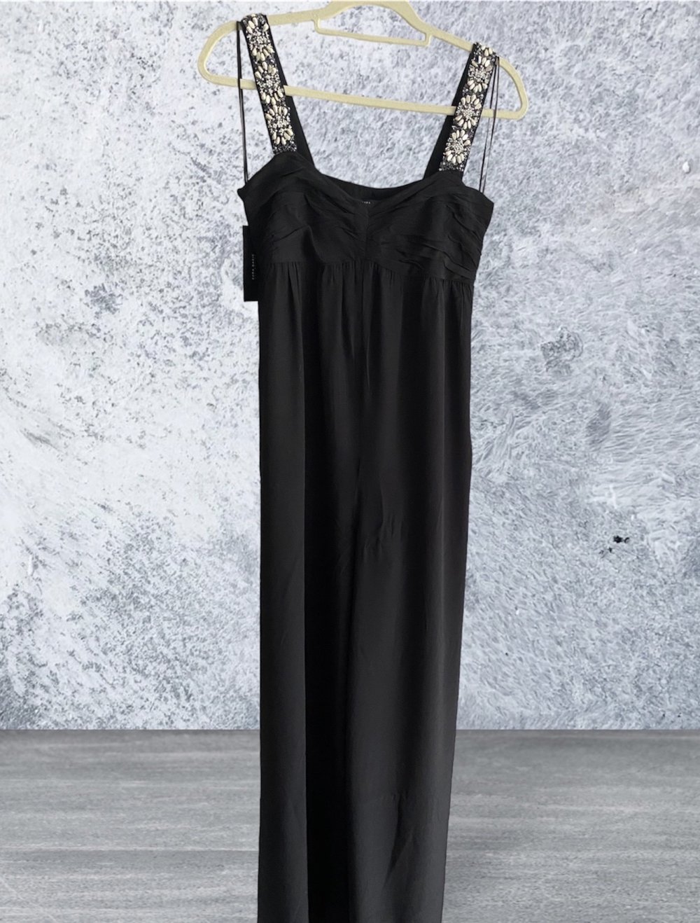 ZARA Basic Damen Träger-Overall Jumpsuit Gr.XS/S Neu mit Etikett