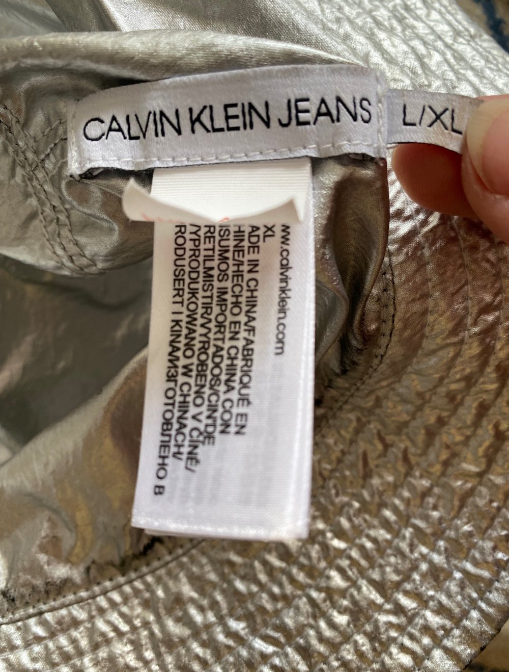 Calvin Klein Jeans Sommer  Bucket Hat Hut Sommer Mütze Gr.54 Unisex Neu!