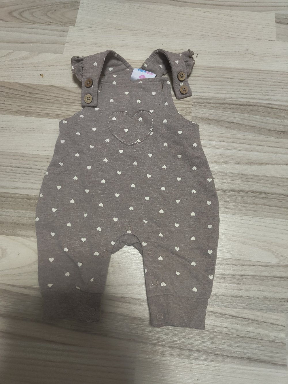Latzhose/Strampler Größe 56