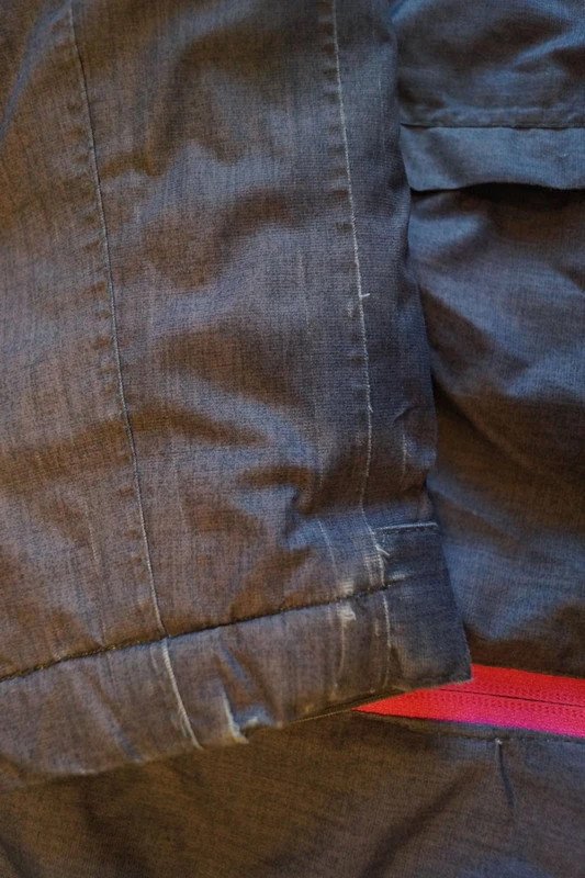 Dunkelgraue, gefütterte Jacke von Crane